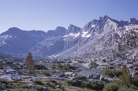 Morning at Dusy Lake - Kings Canyon National Park 19 Aug 1963