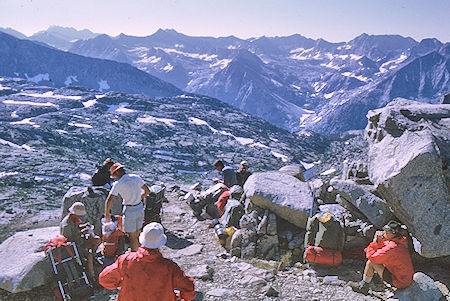 Knapsack Pass - Kings Canyon National Park 24 Aug 1969