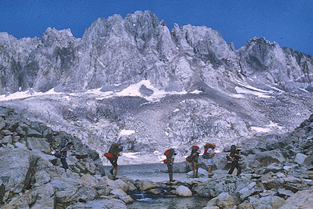 North Palisade, Barrett Lake - Kings Canyon National Park 24 Aug 1969