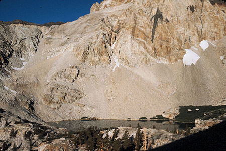 Mt. Tinemaha - John Muir Wilderness - Red Lake and Split Mountain