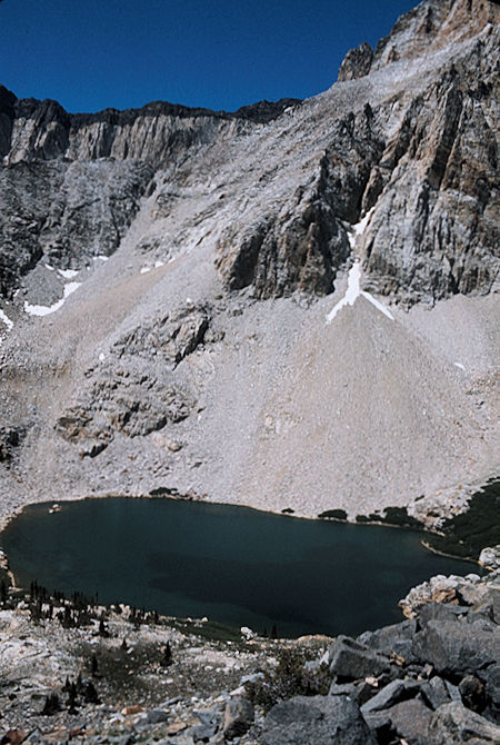 Mt. Tinemaha - John Muir Wilderness - Red Lake and Split Mountain