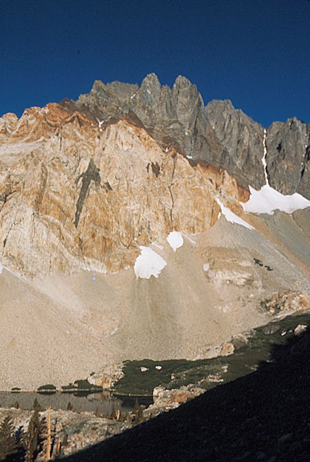 Split Mountain - John Muir Wilderness - Red Lake and Split Mountain 1975 Split Mountain - John Muir Wilderness - Red Lake and Split Mountain 1975
