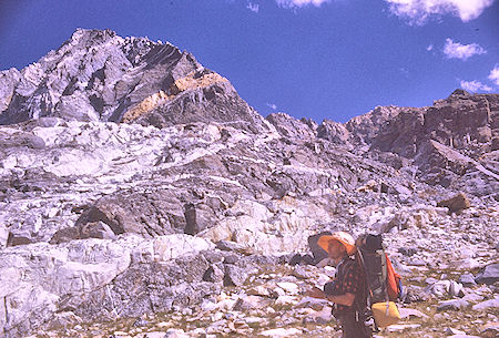 Colorful Dragon Lake country<br>Kings Canyon National Park 30 Aug 1970 Colorful Dragon Lake country<br>Kings Canyon National Park 30 Aug 1970
