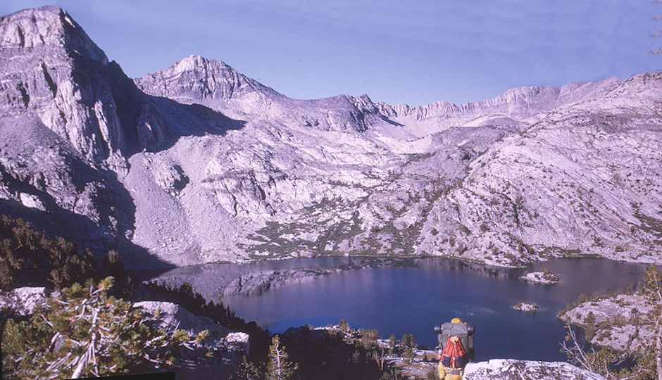 Painted Lady, Glen Pass, Rae Lake<br>Kings Canyon National Park 31 Aug 1970 Painted Lady, Glen Pass, Rae Lake<br>Kings Canyon National Park 31 Aug 1970