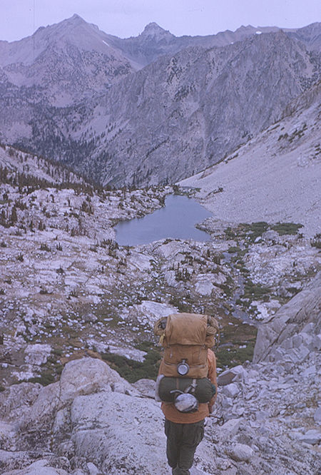 Lower Vidette Lake - Kings Canyon National Park 30 Aug 1963