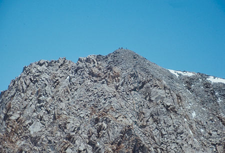 Mt. Williamson from top of Trojan Peak - Jul 1971
