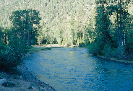 tanislaus River at Kennedy Meadow Resort - Emigrant Wilderness 1993 Stanislaus River at Kennedy Meadow Resort - Emigrant Wilderness 1993