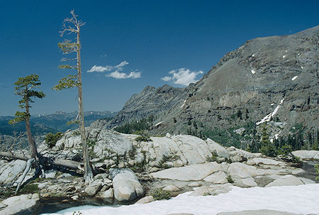 Looking north on the 'accross creek' hike - Emigrant Wilderness 1993 Looking north on the 'accross creek' hike - Emigrant Wilderness 1993