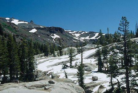 Looking toward Brown Bear Pass - Emigrant Wilderness 1993 Looking toward Brown Bear Pass - Emigrant Wilderness 1993
