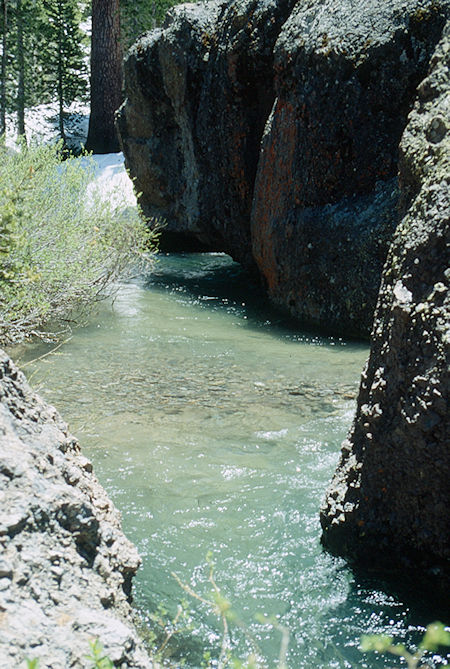 Summit Creek below Lunch Meadow - Emigrant Wilderness 1993 Summit Creek below Lunch Meadow - Emigrant Wilderness 1993