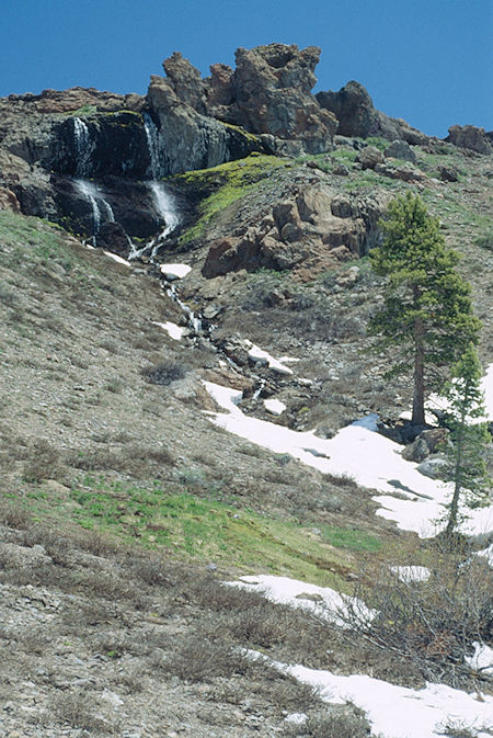 Slopes of Relief Peak near Lunch Meadow - Emigrant Wilderness 1993