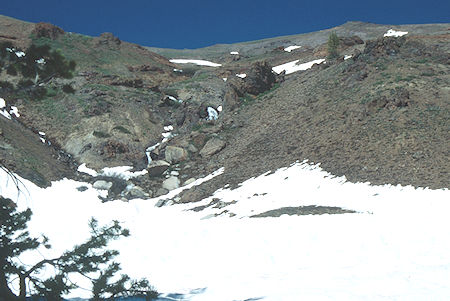 Slopes of Relief Peak near Lunch Meadow - Emigrant Wilderness 1993 Slopes of Relief Peak near Lunch Meadow - Emigrant Wilderness 1993