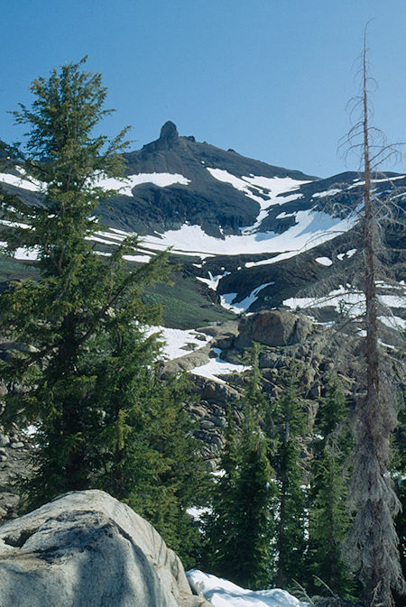 Molo Mountain from route to Mosquito Pass - Emigrant Wilderness 1993 Molo Mountain from route to Mosquito Pass - Emigrant Wilderness 1993
