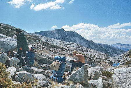 'Senger Saddle', Turret Peak<br>John Muir Wilderness 08 Sep 1976 'Senger Saddle', Turret Peak<br>John Muir Wilderness 08 Sep 1976