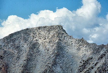 Mt. Senger from near Turret Peak<br>John Muir Wilderness 08 Sep 1976 Mt. Senger from near Turret Peak<br>John Muir Wilderness 08 Sep 1976