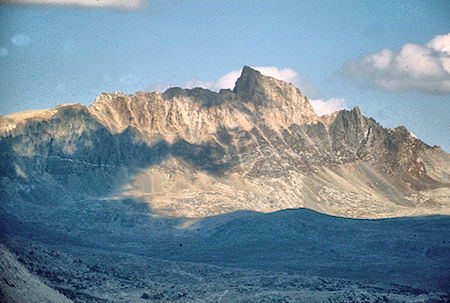 Mt. Humphrey from Turret Peak<br>John Muir Wilderness 08 Sep 1976 Mt. Humphrey from Turret Peak<br>John Muir Wilderness 08 Sep 1976
