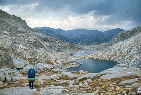 Old Squaw and Big Chief Lakes<br>John Muir Wilderness 08 Sep 1976 Old Squaw and Big Chief Lakes<br>John Muir Wilderness 08 Sep 1976