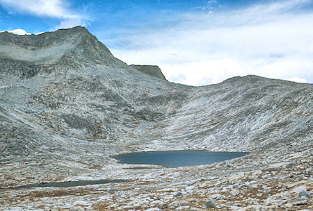 Gemini over Aweetasal Lake - John Muir Wilderness 9 Sep 1976