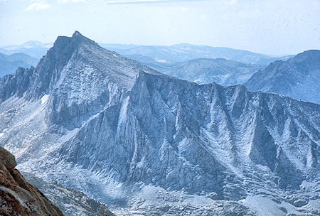 Seven Gables and 'North Gable'i from Mt. Hilgard<br>John Muir Wilderness 04 Sep 1976 Seven Gables and 'North Gable'i from Mt. Hilgard<br>John Muir Wilderness 04 Sep 1976