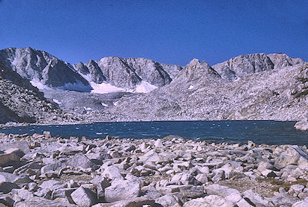 Goeth Lake and Glacier - Kings Canyon National Park 25 Aug 1968