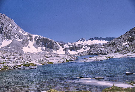 Goddard Divide, Sapphire Lake  - Kings Canyon National Park 18 Aug 1969