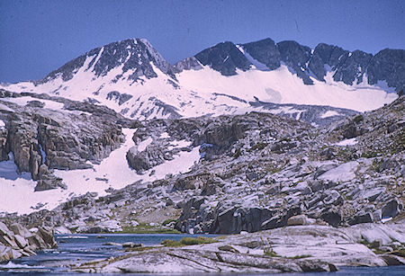 Goddard Divide, Sapphire Lake - Kings Canyon National Park 18 Aug 1969