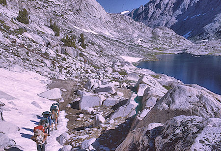 Sapphire Lake - Kings Canyon National Park 19 Aug 1969