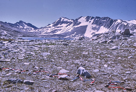 Arriving at Wanda Lake -  Kings Canyon National Park 19 Aug 1969