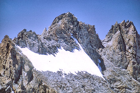 North Palisade from Mount Sill - Kings Canyon National Park 25 Aug 1969