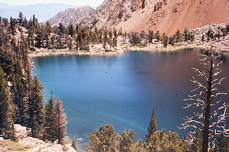 Sierra Nevada - John Muir Wilderness - Sawmill Lake 1972 Sierra Nevada - John Muir Wilderness - Sawmill Lake 1972