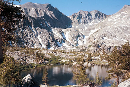 Sierra Nevada - Kings Canyon National Park - Lower Woods Lake basin 1972 Sierra Nevada - Kings Canyon National Park - Lower Woods Lake basin 1972