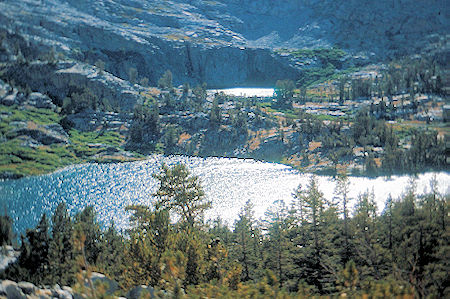 Sierra Nevada - Kings Canyon National Park - Lakes west of Woods Lake 1975 Sierra Nevada - Kings Canyon National Park - Lakes west of Woods Lake 1975