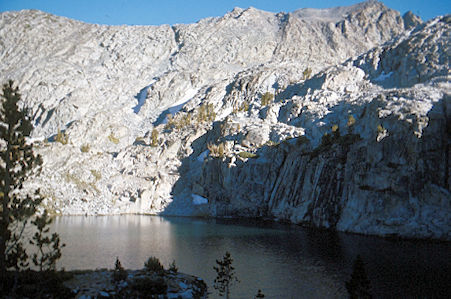 Sierra Nevada - Kings Canyon National Park - Lake west of Woods Lake 1975 Sierra Nevada - Kings Canyon National Park - Lake west of Woods Lake 1975