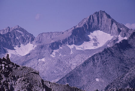 Mt. Brewer from Glen Pass - Kings Canyon National Park 29 Aug 1970