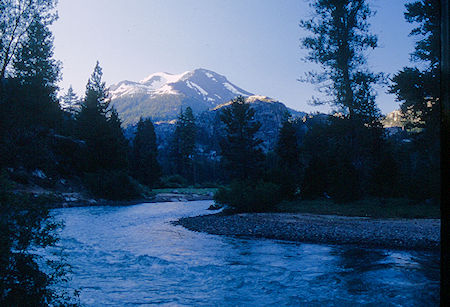 Stanislaus River at Kennedy Meadow Resort trailhead - Emigrant Wilderness 1995