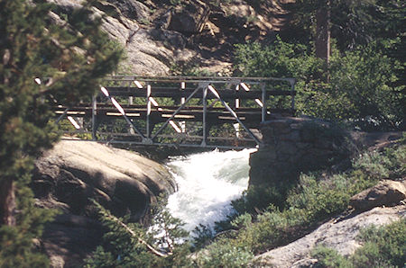Kennedy Creek bridge - Emigrant Wilderness 1995 Kennedy Creek bridge - Emigrant Wilderness 1995