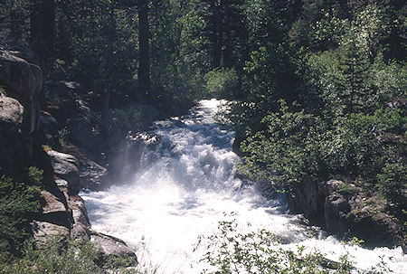 Kennedy Creek above bridge - Emigrant Wilderness 1995