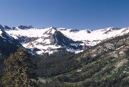 Molo Mountain, Soda Canyon from side of Leavitt Peak - Emigrant Wilderness 1995 Molo Mountain, Soda Canyon from side of Leavitt Peak - Emigrant Wilderness 1995