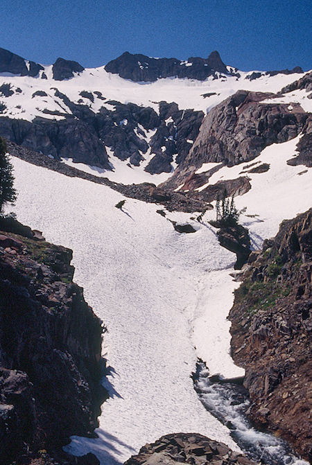 Molo Mountain, upper Soda Canyon - Emigrant Wilderness 1995