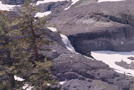 West Soda Canyon cascade - Emigrant Wilderness 1995 West Soda Canyon cascade - Emigrant Wilderness 1995