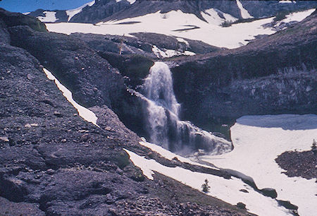 West Soda Canyon cascade - Emigrant Wilderness 1995 West Soda Canyon cascade - Emigrant Wilderness 1995
