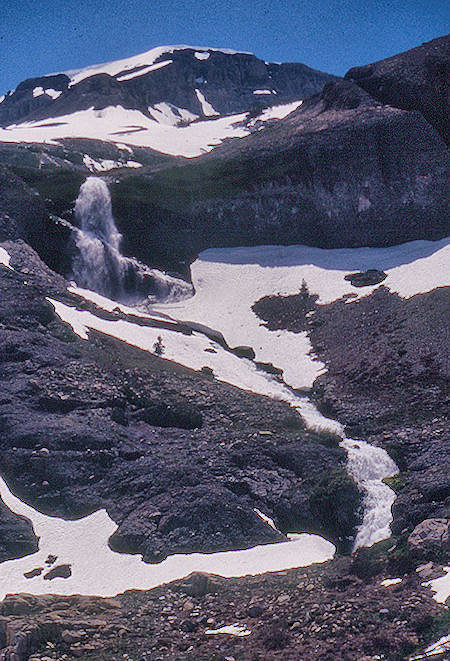 West Soda Canyon cascade - Emigrant Wilderness 1995 West Soda Canyon cascade - Emigrant Wilderness 1995