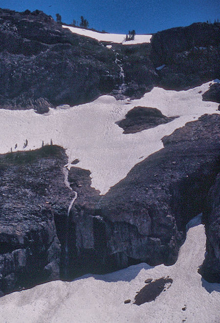 West Soda Canyon cascade - Emigrant Wilderness 1995 West Soda Canyon cascade - Emigrant Wilderness 1995