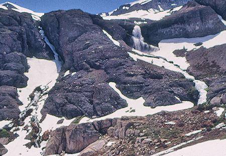 West Soda Canyon cascade - Emigrant Wilderness 1995 West Soda Canyon cascade - Emigrant Wilderness 1995