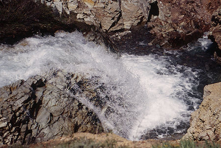 Cascade above Kennedy Lake - Emigrant Wilderness 1995 Cascade above Kennedy Lake - Emigrant Wilderness 1995