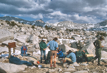 Pine Creek Pass - John Muir Wilderness 04 Jul 1975 Pine Creek Pass - John Muir Wilderness 04 Jul 1975