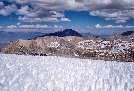 Mt. Tom and snow on Royce Peak - John Muir Wilderness 05 Jul 1975 Mt. Tom and snow on Royce Peak - John Muir Wilderness 05 Jul 1975