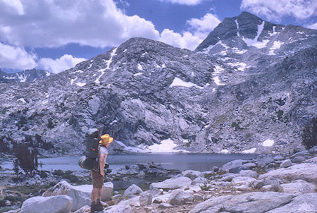 Bob Brooks at Golden Trout Lake - John Muir Wilderness 17 Aug 1962 Bob Brooks at Golden Trout Lake - John Muir Wilderness 17 Aug 1962