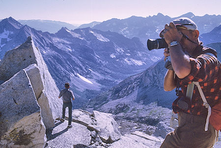 Palisade Creek from near Cirque Pass - Kings Canyon National Park 25 Aug 1969