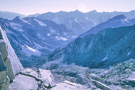 Palisade Creek from near Cirque Pass - Kings Canyon National Park 25 Aug 1969